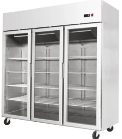 Armoire Réfrigérée Vitrée 1390 L - 3 Portes - Atosa