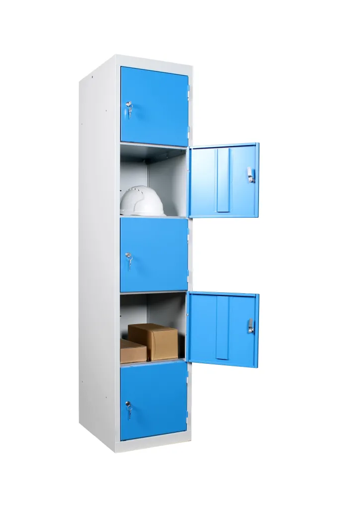 Armoire Vestiaire 1 Colonne 4 Casiers - L 400 mm