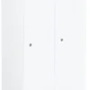 Armoire Vestiaire Monobloc PVC 2 Colonnes 2 Casiers - L 2x300 mm