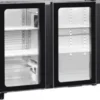 Arrière Bar Professionnel avec Groupe Logé 347 Litres - 3 Portes Vitrées - AFI Collin Lucy