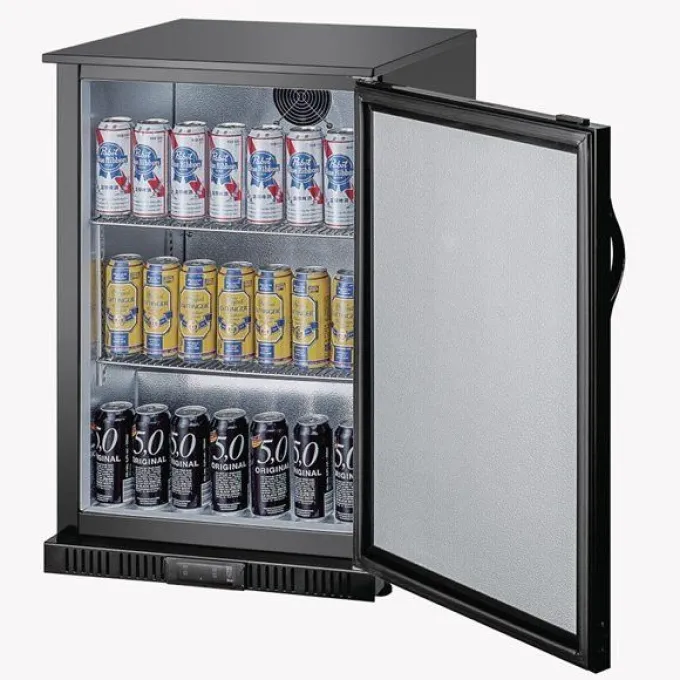 Arrière Bar Professionnel Porte Pleine Série G - 128 L - Polar