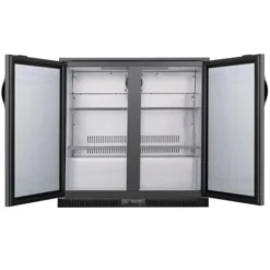 Arrière Bar Professionnel 2 Portes Pleines Série G - 198 L - Polar