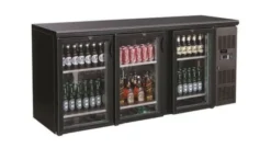 Arrière Bar Réfrigéré 537 L - Portes Vitrées - Combisteel