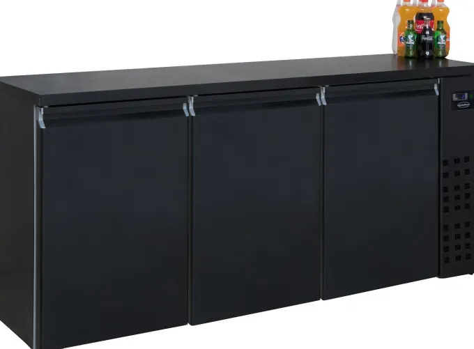 Arrière Bar Réfrigéré - 3 Portes - 500 L - Combisteel