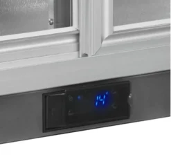 Arrière Bar Réfrigéré - 2 Portes Vitrées Coulissantes - 191L - TEFCOLD