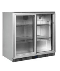 Arrière Bar Réfrigéré - 2 Portes Vitrées Coulissantes - 191L - TEFCOLD