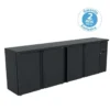 Arrière Bar Skinplate 698 litres - Groupe Logé - 4 Portes Pleines - Unifrigor