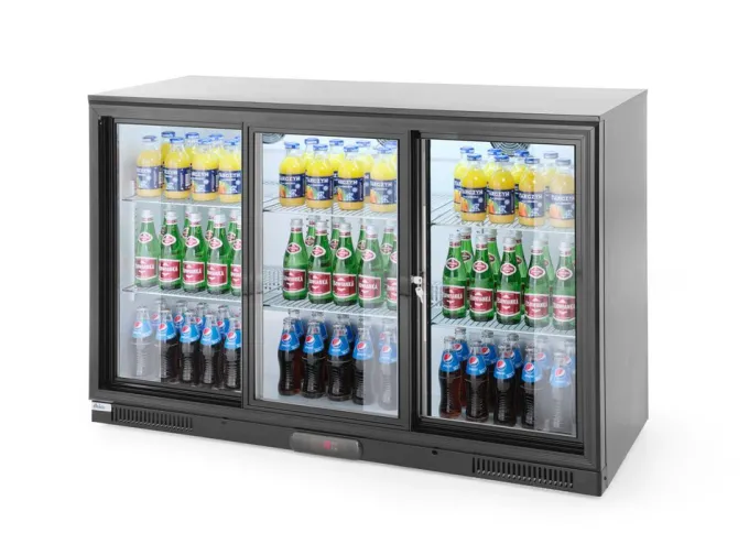 Arrière de bar réfrigéré portes coulissantes 303 L Arktic 220-240V/215W 1335x500x(H)900 mm - Hendi