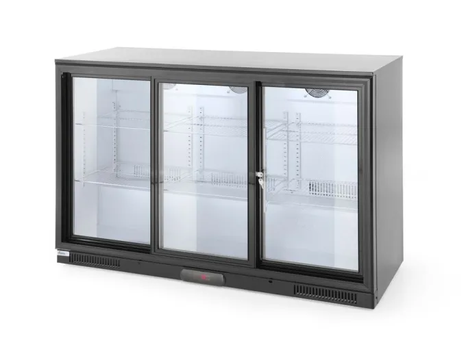 Arrière de bar réfrigéré portes coulissantes 303 L Arktic 220-240V/215W 1335x500x(H)900 mm - Hendi
