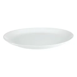 Assiette Creuse Ovale en Porcelaine Blanche 500 x 290 mm - Olympia
