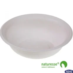 Assiette Creuse Pulpe de Cellulose 21 cm - Lot de 250 - SDG
