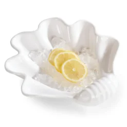 Assiette de Présentation Mélamine Coquillage 28,5 x 27,5 cm - Pujadas