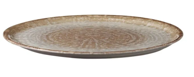 Assiette à Pizza Crète 330mm - Lot de 6 - Hendi