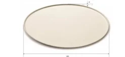 Assiette Plate Pizza Pulpe de Cellulose 32,5 cm - SDG - Lot de 200