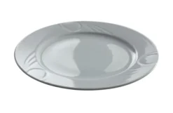Assiette plate porcelaine blanc décorée Ø 280 mm - Lot de 6 - Hendi