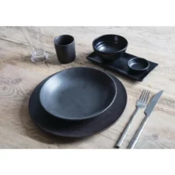 Assiette à Pâte 202 mm Fusion - Lot de 6 - Olympia