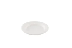 Assiette ronde blanche en canne à sucre Ø 15 cm - 800 unités - Betik