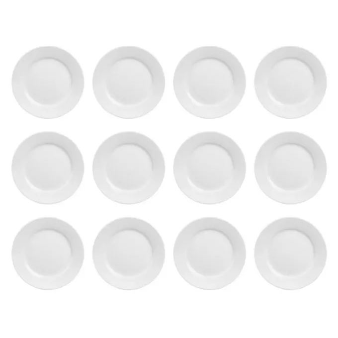 Assiettes à Bord Large 228(Ø)mm Athena Hotelware - Lot de 12