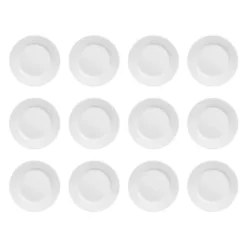 Assiettes à Bord Large 254(Ø)mm Lot de 12 Olympia