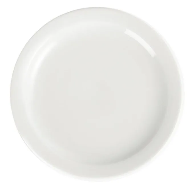 Assiettes à Bord Étroit Blanches 200(Ø)mm Lot de 12 Olympia
