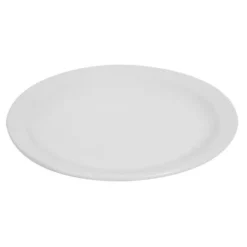 Assiettes à Bord Étroit Blanches 200(Ø)mm Lot de 12 Olympia