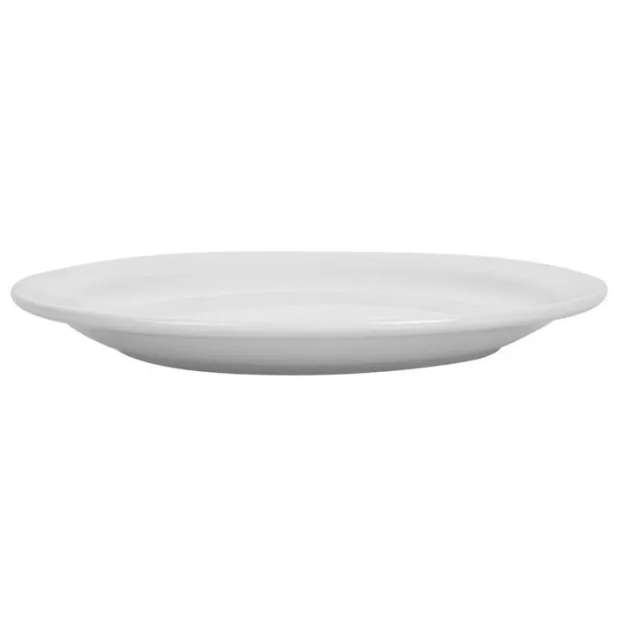 Assiettes à Bord Étroit Blanches 200(Ø)mm Lot de 12 Olympia