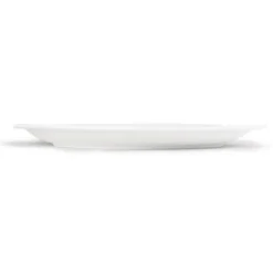 Assiettes à Bord Étroit Blanches 280 mm - Lot de 6 - Olympia