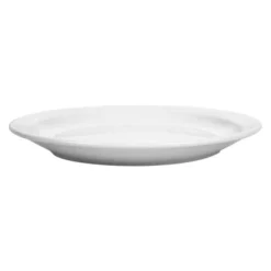 Assiettes à Bord Étroit Blanches 250(Ø)mm Lot de 12 Olympia