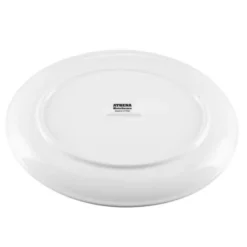 Assiettes Creuses Ovales en Porcelaine Blanche 305(L)x241(l)mm Athena Hotelware - Lot de 6 - Olympia