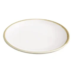 Assiettes Plates Rondes Couleur Craie 178mm - Lot de 6 - Olympia Kiln