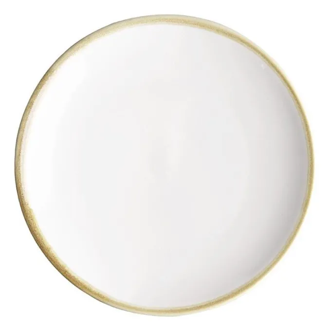 Assiettes Plates Rondes Couleur Craie 178mm - Lot de 6 - Olympia Kiln