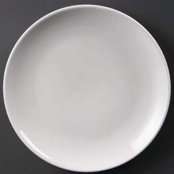 Assiettes Plates Rondes 250(Ø)mm Lot de 12 Olympia