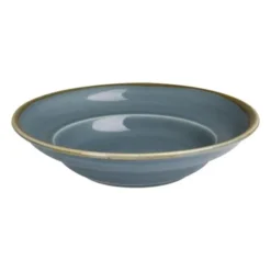 Assiettes à Pâtes Couleur Océan 250mm - Lot de 4 - Olympia Kiln