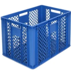 Bac Ajouré 600 x 400 x 410 mm Bleu - Matériel CHR Pro