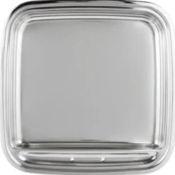 Bac Alimentaire Inox Carré pour Chafing Dish Inox - Pujadas