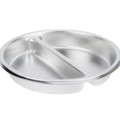 Bac Alimentaire Inox Rond 3,8L 2 Compartiments - Pujadas
