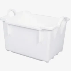 Bac comporte empilable emboîtable 100 L - blanc - Gilac