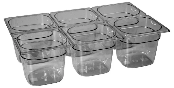 Bac Gastro Copolyester GN1/6 - Prof 65 mm - L2G
