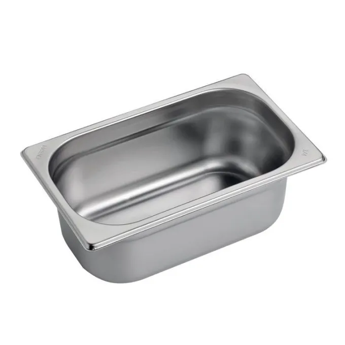 Bac Gastro GN 1/4 Inox - Profondeur 100 mm - Gastro M