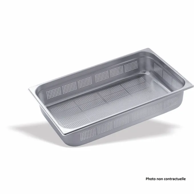 Bac Gastro Inox GN 1/1 Perforé - P 40 mm - Pujadas