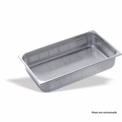 Bac Gastro Inox GN 1/1 Perforé - P 55 mm - Pujadas