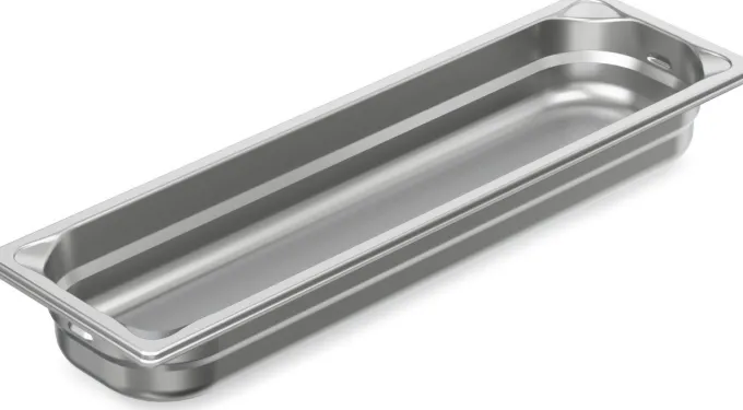 Bac Gastro Inox GN 2/4 - P 65 mm - Lot de 6 - Pujadas