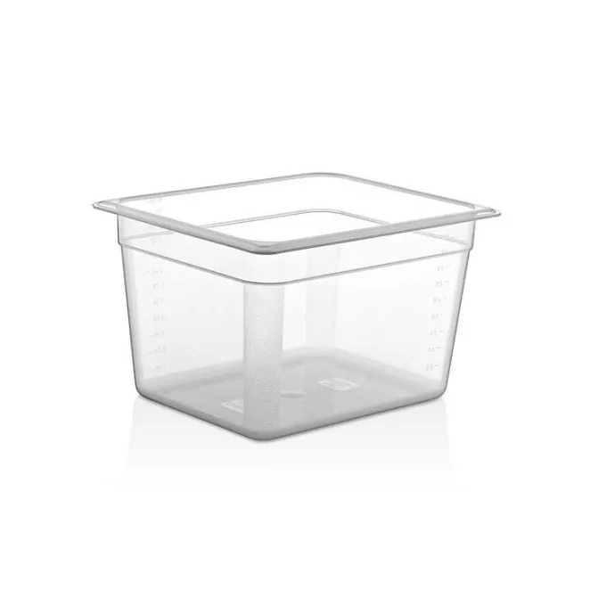 Bac Gastronorme en polypropylène GN 1/2 - 325x265x200mm - Matériel CHR Pro