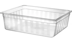 Bac Gastronorme GN 2/1 58L Transparent 650x530x(P)200 mm - Hendi