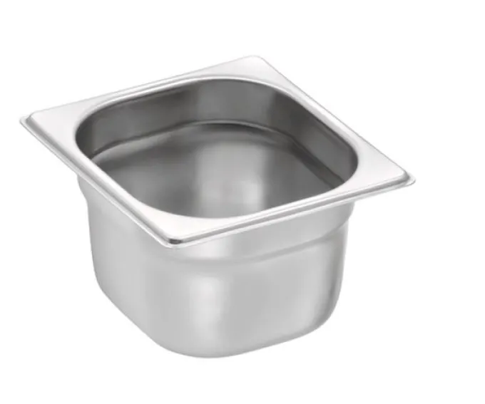 Bac gastronorme GN 1/6 - 176x162x65 mm - Matériel CHR Pro
