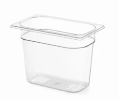 Bac Gastronorme Profi Line GN 1/4 2,8L Polycarbonate Transparent 265x162x(P)100 mm - Hendi