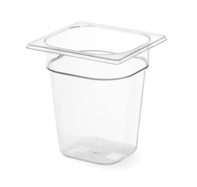 Bac Gastronorme Profi Line GN 1/6 2,4L Polycarbonate Transparent 176x162x(P)150 mm - Hendi