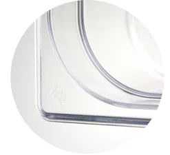 Bac Gastronorme Profi Line GN 1/2 6,5L Polycarbonate Transparent 325x265x(P)100 mm - Hendi