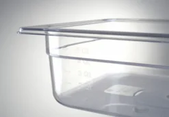Bac Gastronorme Profi Line GN 1/2 6,5L Polycarbonate Transparent 325x265x(P)100 mm - Hendi