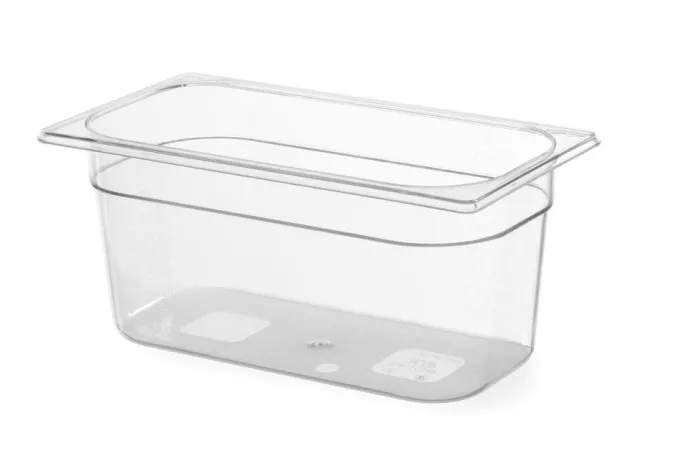 Bac Gastronorme Profi Line GN 1/3 5,7L Polycarbonate Transparent 325x176x(P)150 mm - Hendi